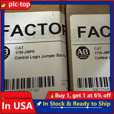 New Sealed 1756-JMPR Allen Bradley ControlLogix Jumper Bar Kit - FedEx Shipping - Image 1 of 4