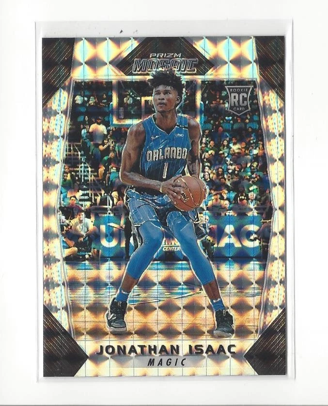2017-18 Prizm Mosaic #59 Jonathan Isaac RC Rookie Magic - Image 1 of 1