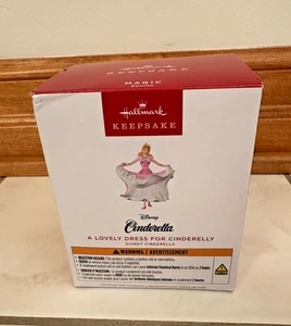 Hallmark Keepsake 2025 Cinderella A Lovely Dress for Cinderelly Musical Ornament - Picture 1 of 5