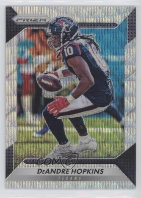 2016 Panini Prizm Blue Wave Prizm /149 DeAndre Hopkins #70 - Image 1 of 2