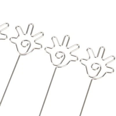 . 20Pcs Platz Karte Halter Design Premium Metall Anti Oxidation Name Karte - Bild 1 von 4