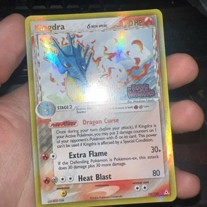 Pokemon EX Holon Phantoms Reverse Holo Kingdra 10/110 - Picture 1 of 2