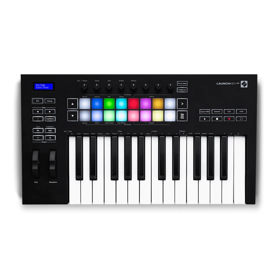 Novation Launchkey 25 Mk3 USB Midi Keyboard Controller