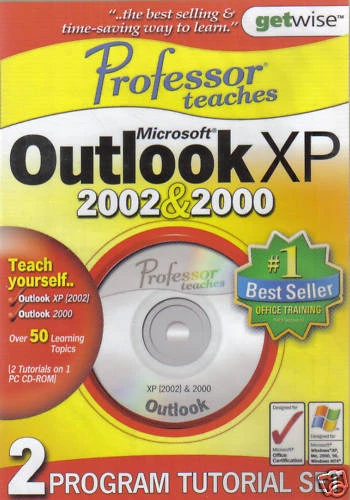 PROFESSOR TEACHES MS OUTLOOK XP 2002 & 2000 (UK PC CD-ROM) (Sld) - Image 1 of 1