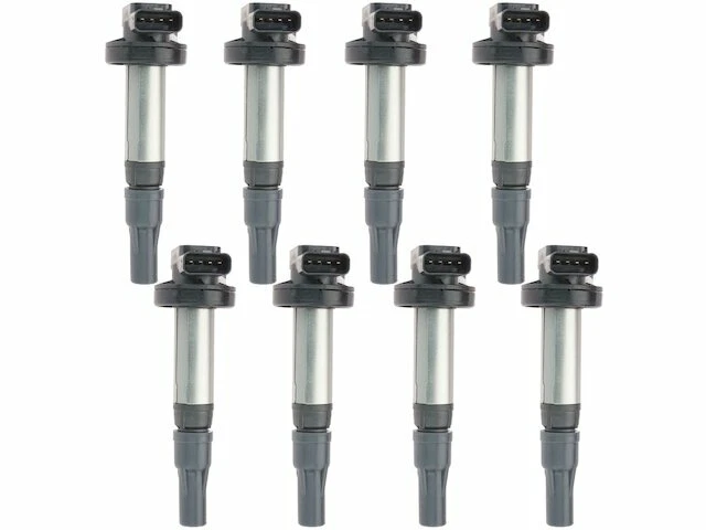 TRQ Ignition Coil Set fits Jaguar Super V8 2006-2009 4.2L V8 24MFKP - Image 1 of 1