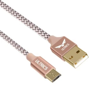 Micro USB Charger Cable Braided Fast Charging Data Sync Cable Lead for Galaxy UK - Picture 1 of 11