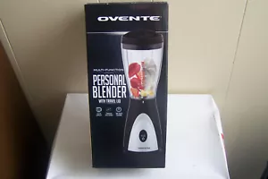 NEW Ovente Multi-Function Personal Blender w. Travel Lid - Black - NIB - Picture 1 of 2