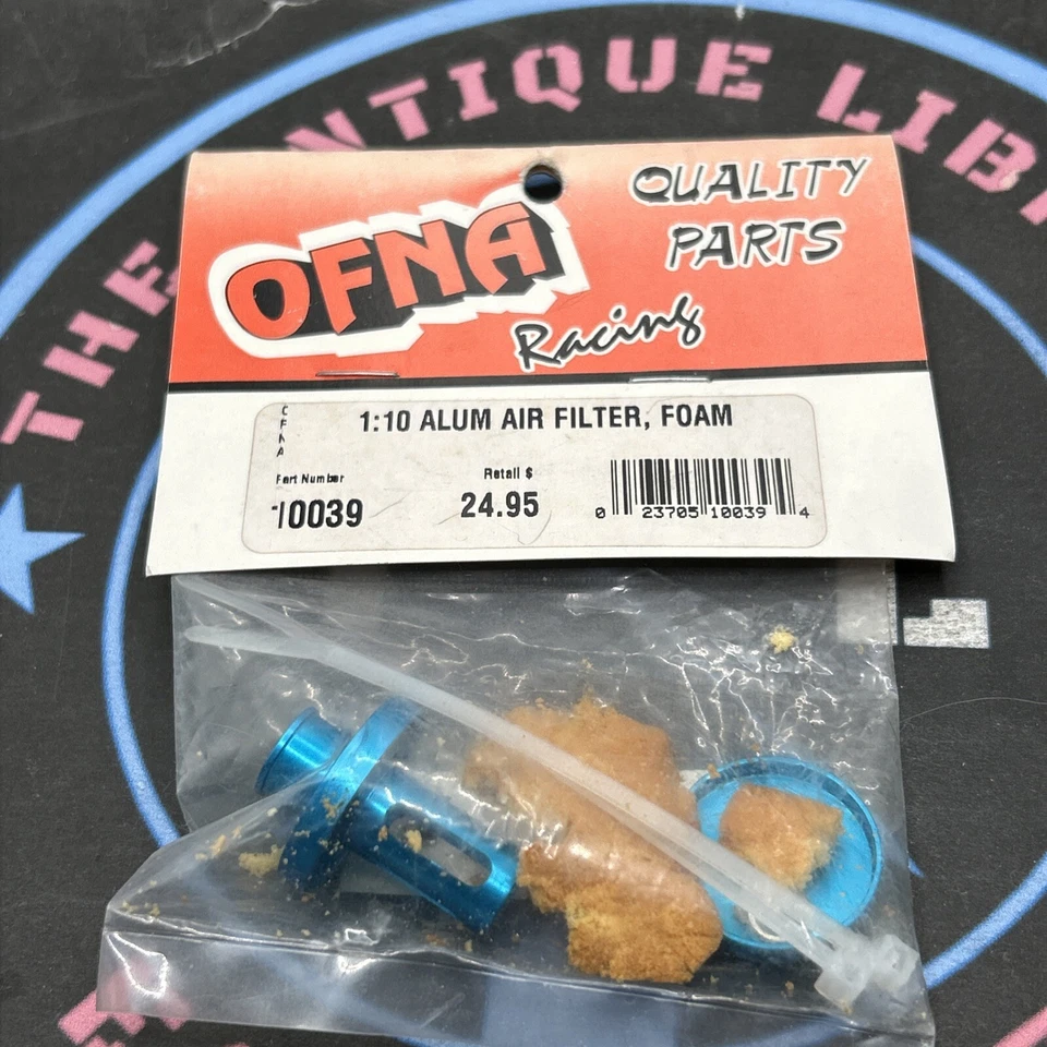 OFNA Racing. 10039 1:10 Aluminum Air Filter, Blue. Foam Has Disintegrated ￼ - Image 1 of 1