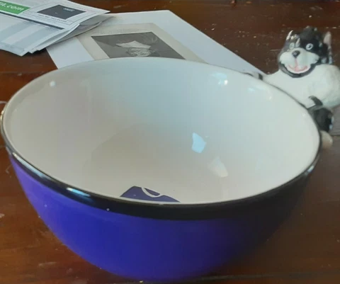 Kansas State Wildcat College Treasures Mascot cereal,  icecream bowl new Cover