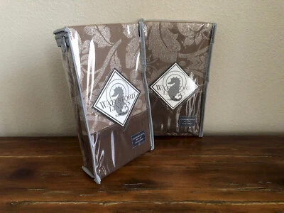 2 стандартные наволочки Waterford Ballina Mocha пара коричневые - Изображение 1 из 4