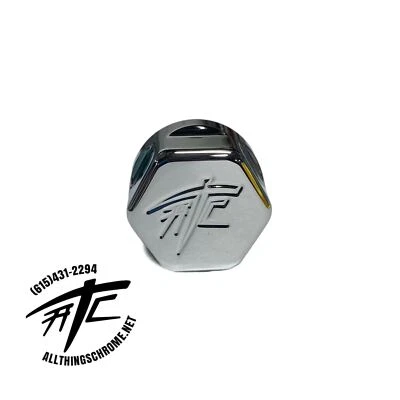 HAYABUSA CHROME ATC ENGRAVED OIL CAP 2018 SUZUKI HAYABUSA - Image 1 of 4
