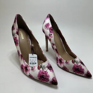 Express Women's High Heel Colorful Stiletto Evening Formal Shoes Size 9 - Picture 1 of 7