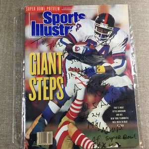 Sports Illustrated Ottis Anderson Autographed Magazine October 28,1991 NFL [K17E - Picture 1 of 12