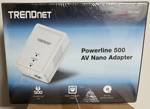 TRENDnet TPL-406E TPL-406E Powerline 500 Adapter NEW SEALED - Picture 1 of 7