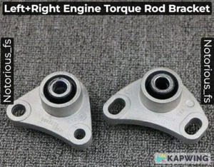 LEFT+RIGHT Volvo S60 , S80, V70, XC90 Engine Torque Rod Bracket Engine Mount - Picture 1 of 8