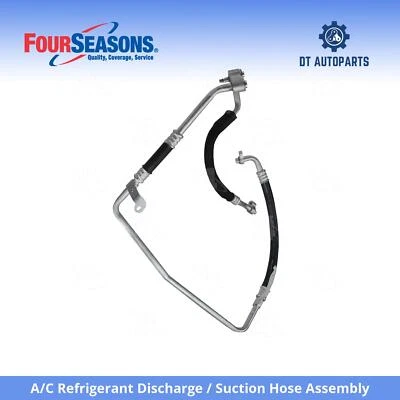 Conjunto de manguera de succión/descarga de refrigerante de CA para GMC Envoy 2003-2009 4 estaciones Foto 1 de 4