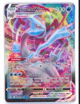 Kyurem VMax 49/196 Ultra Rare Pokemon Lost Origins NM 0321#15 - Image 1 of 2