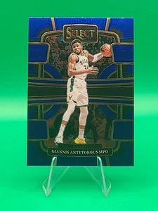 2023-24 Select Giannis Antetokounmpo #60 Concourse Blue Milwaukee Bucks - Picture 1 of 2