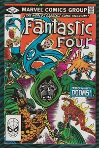 FANTASTIC FOUR #246 "Too Many Dooms", 1982 Bronze Age Marvel in F+/NM condition. - Picture 1 of 9
