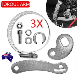3 Set Heavy Duty Torque Arm-Kit For Electric Bikes Front & Rear Motor-Protection - Picture 1 of 11