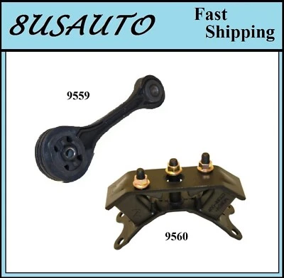 2PÇS MOTOR E TRANS MOUNT FIT 2016 SUBARU CROSSTREK 2.0L ELÉTRICO/GÁS - AUTO - Imagem 1 de 4