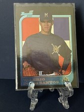 Valerio De Los Santos 1997 Bowman Baseball International Foil #319 Brewers