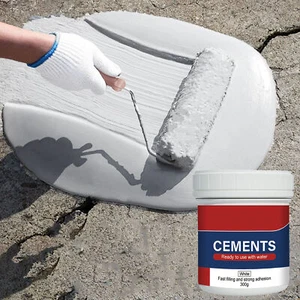 Concrete Patch Crack Filler & Floor Repair Cement Waterproof White - Picture 1 of 8