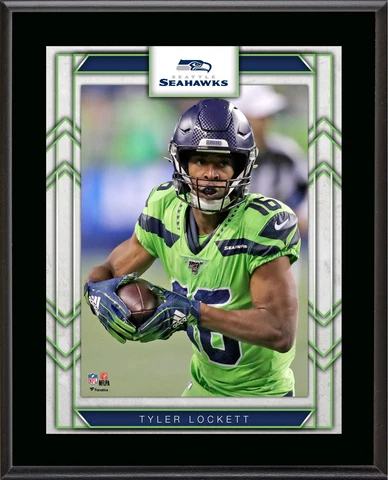 Tyler Lockett Seattle Seahawks 10.5" x 13" Player Sublimated Plaque Cover