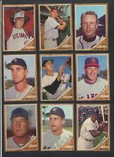 1962 Topps Baseball Cards 1-78 U-Pick Choose Singles AVERAGE VG/EX - EX