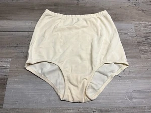 Vintage Tummy Control Slimming Full Coverage Panties Magic Lady White Size 6 #8 - Picture 1 of 7