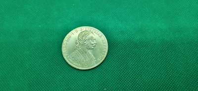 4 DUCADOS - 1892 - AUSTRIA - HUNGRÍA - MONEDA ANTIGUA RESTRINGIDA COLOR ORO - N2e Foto 1 de 4