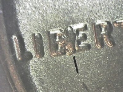 1955-S LINCOLN CENT FULL "BIE DIE BRAKE"   GEM BU   X - Image 1 of 4