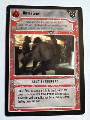 Star Wars CCG Cantina Brawl Decipher Premiere FS Eligible Dollar Rare - Image 1 of 2