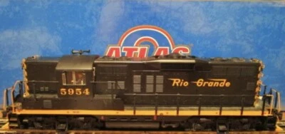 ATLAS O 3-RAIL W/ LIONEL TMCC DENVER RIO GRANDE GP-9 DIESEL ENGINE! O SCALE GP9 - Image 1 of 4