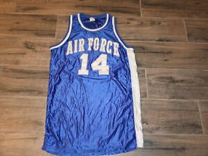 Authentic Air Force Falcons NCAA Basketball Jersey Game Used Wilson Sewn 46 #14