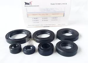 FOR Suzuki 1973-1977 TC100 K/L/M/A/B Oil Seal Kit New 7pcs - Foto 1 di 4