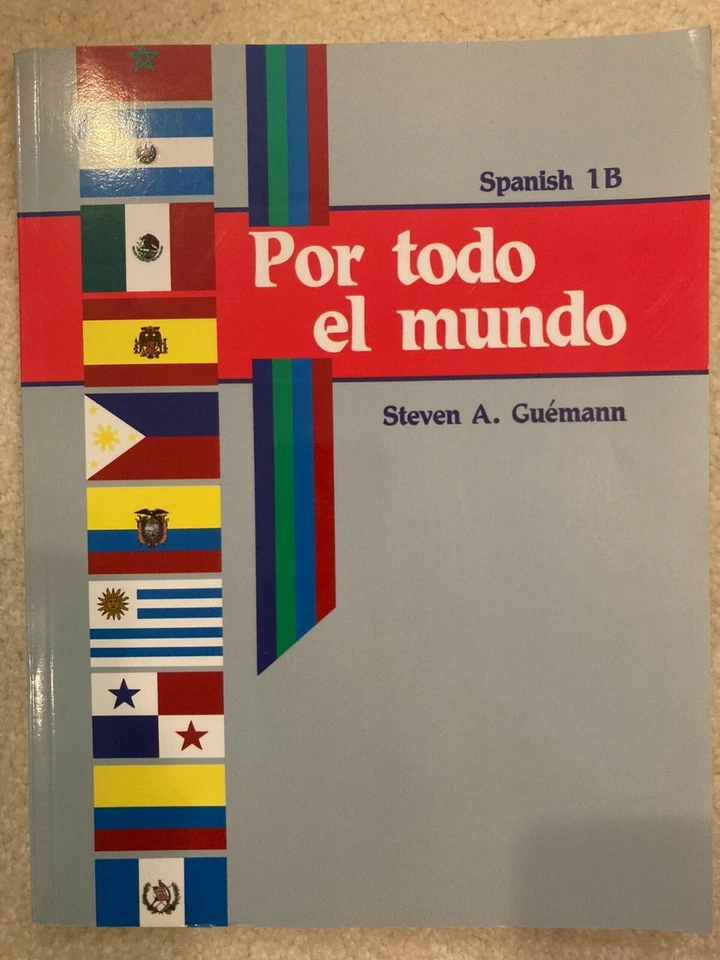 Abeka Spanish 1 B, Por Todo el Mundo, Student Workbook, NEW - Image 1 of 1