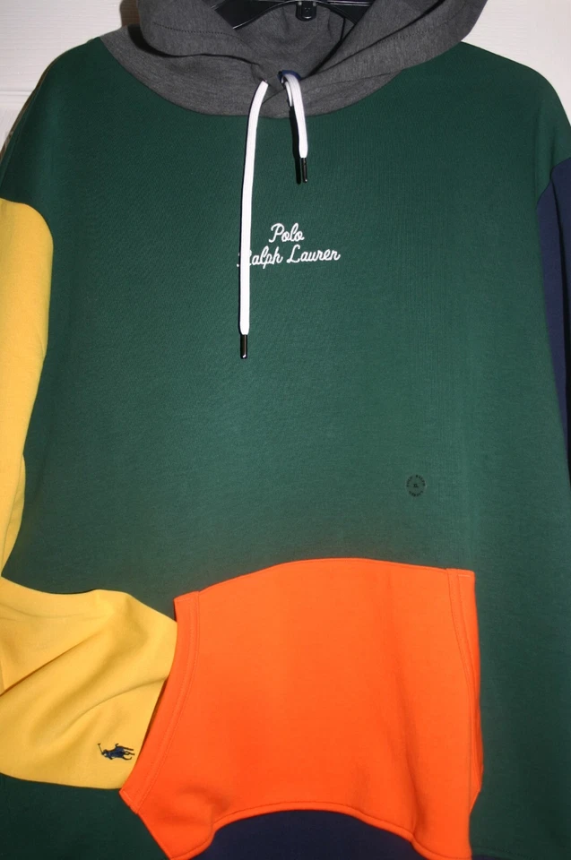 Nuevo con etiquetas Sudadera con Capucha Multicolor Ralph Lauren Heavy Duty XXL 2025 Foto 1 de 1