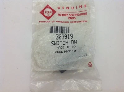 FSP 303919 New Genuine OEM Whirlpool Kenmore Dishwasher Door Switch AP3095169 - Image 1 of 2