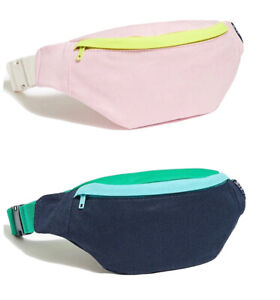 J Crew Belt Bag Fanny Pack Pink Or Blue Brand New/Sealed *PLEASE SPECIFY COLOR*