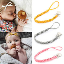 1Pc New baby pacifier clip chain holder nipple leash strap pacifier soother  KP