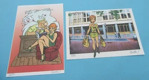 WALTHERY ZWEI EXLIBRIS ZEICHEN NR SEHR GUTER ZUSTAND - Bild 1 von 1