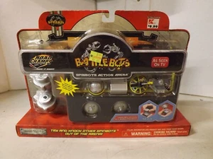 Vintage Road Champs Battle Bots Spinbots Action Arena 2001 - Picture 1 of 7