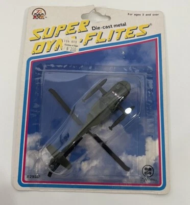 Zylmex Dyna-Flite US Army Helicopter Diecast NEW #29331 - Image 1 of 2