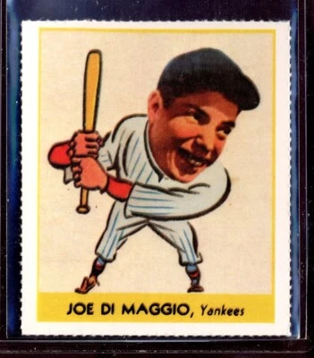 1938 Goudey Joe DiMaggio (1977 Dover reprint) HOF Yankees - Image 1 of 2