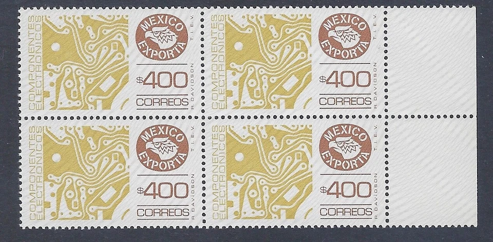 EXPORTA 400p "ELECTRONICS" B4    sc#1137 ex#174a   PPR#8 Cv$ (E385a)* - Image 1 of 1