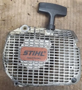 LATE STIHL 066 STARTER COVER ASSEMBLY - Picture 1 of 3