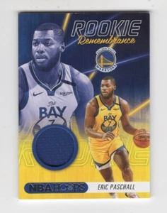 2020-21 Panini Hoops Basketball Eric Paschall Golden State Warriors Trikot - Bild 1 von 2