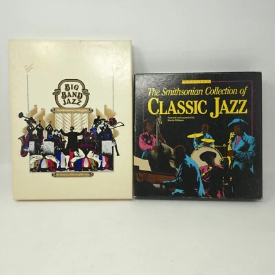 The Smithsonian Collection Of Classic Jazz 5 Cassette & Big Band Jazz 3 Cassette Foto 1 de 4