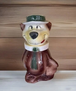 Yogi Bear Cookie Jar 1961 Hanna Barbera Ceramic Classic Vintage RARE, NO CRACKS! - Picture 1 of 22